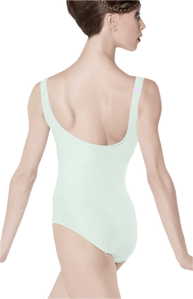 Wear Moi Fasutine Pinch Front Adult Leotard Mint Back